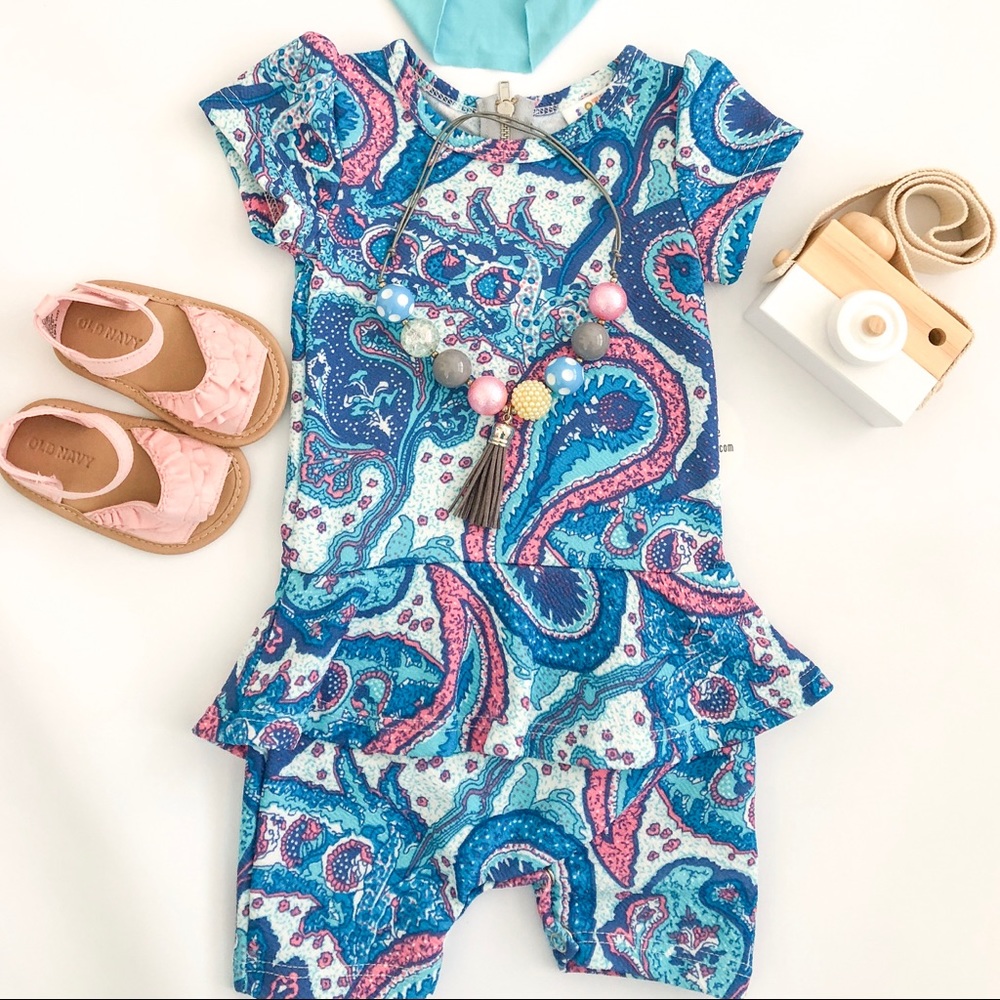 Dot Dot Smile Vintage Rompers